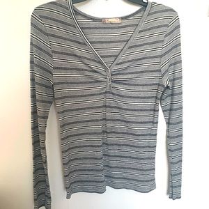 Women’s Pink Rose Striped Tee